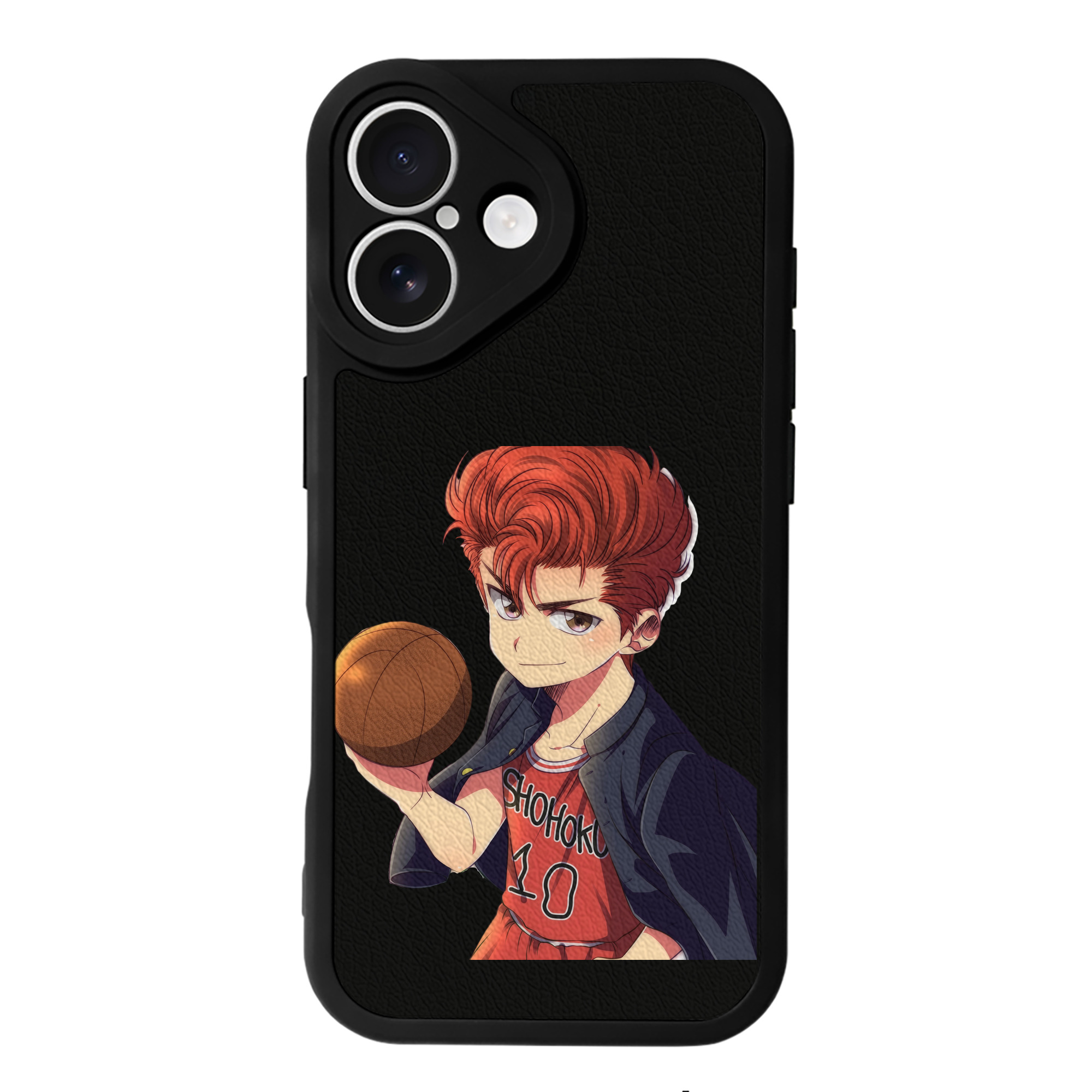 （画像用） SLAM DUNK／スラムダンク 【iPhone 16シリーズ対応】シリコンスマホケース（レザー調） 材質：シリコン